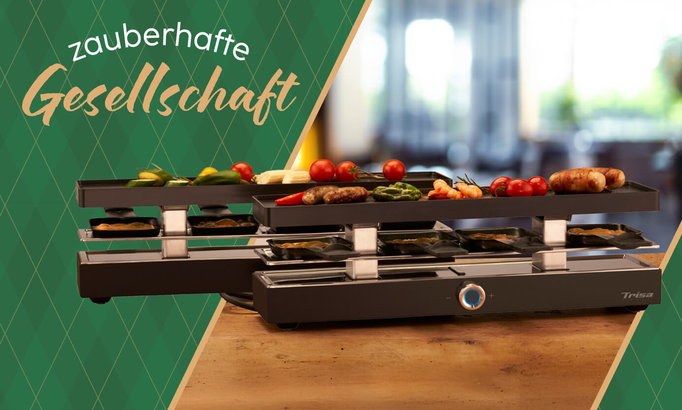 Raclette Ofen, Fondue & Tischgrill