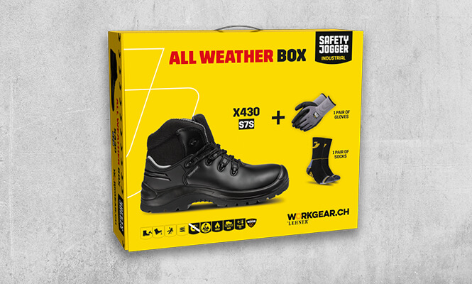 Coffret de chaussures de sécurité toutes saisons de Safety Jogger