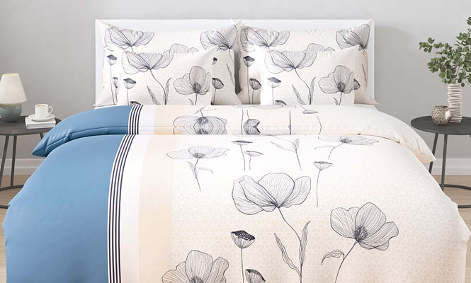 Linge de lit en satin