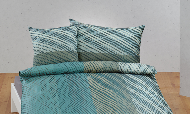 Linge de lit en satin