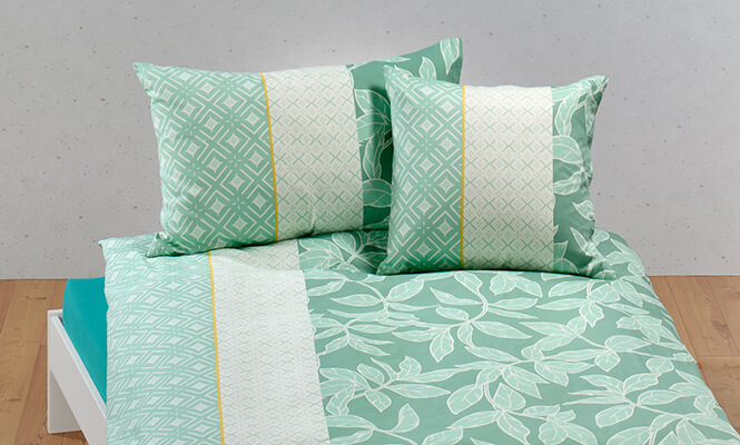 Linge de lit en satin