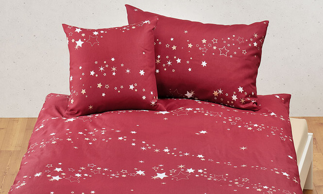 Linge de lit en satin