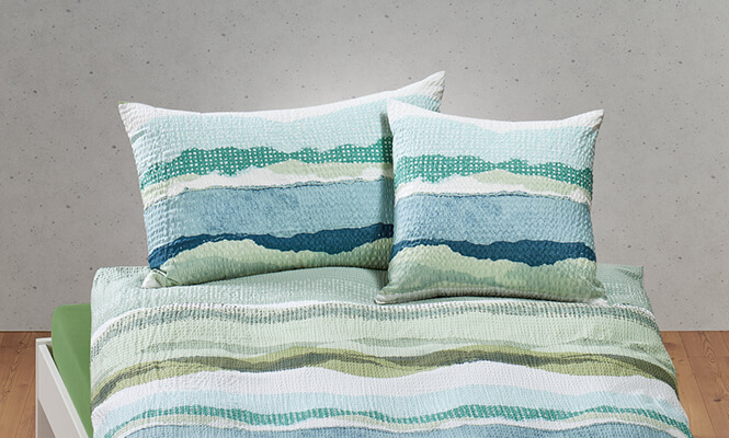 Linge de lit seersucker