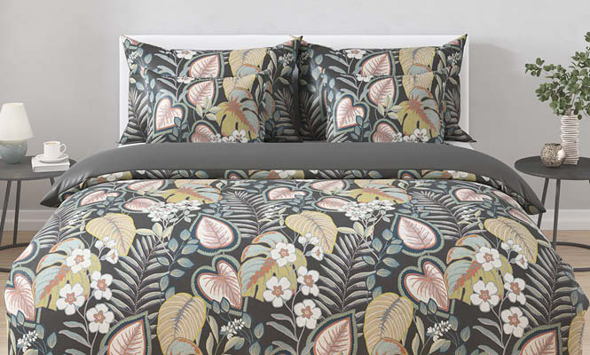 Linge de lit en satin