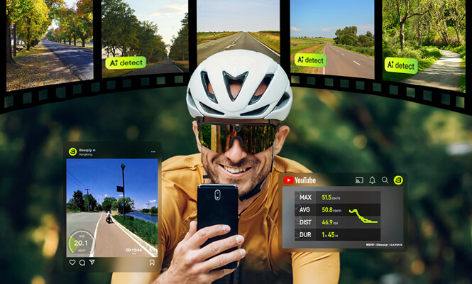 Die smarte KI-Sportbrille, die Ihre Erlebnisse festhält