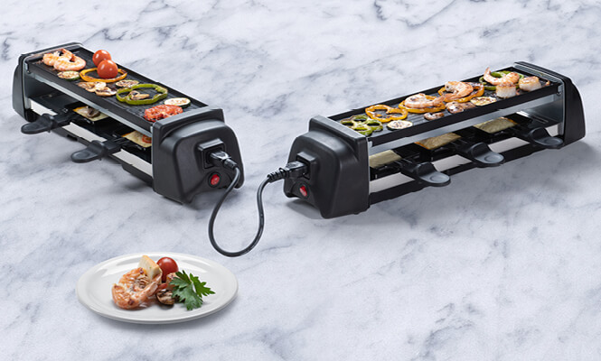 Raclette Ofen, Fondue & Tischgrill