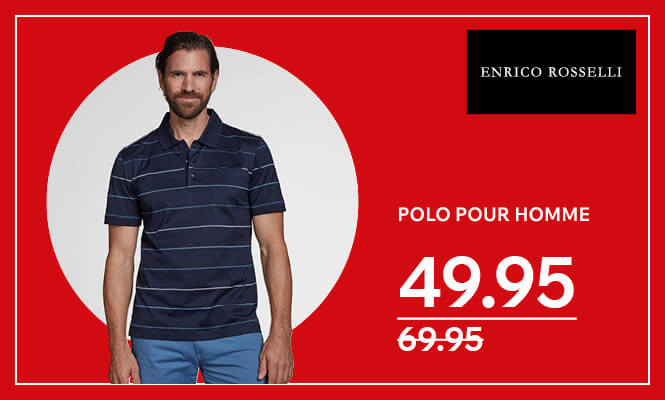 Offre du mois : Polo mercerisé, disponible dans de nombreux coloris