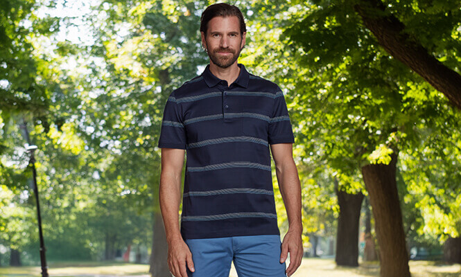Monatshit – Mercerisierte Poloshirts