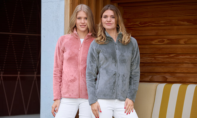 Hit du mois - Vestes douces en polaires & fleece