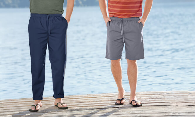 Pantalons de loisirs pour hommes