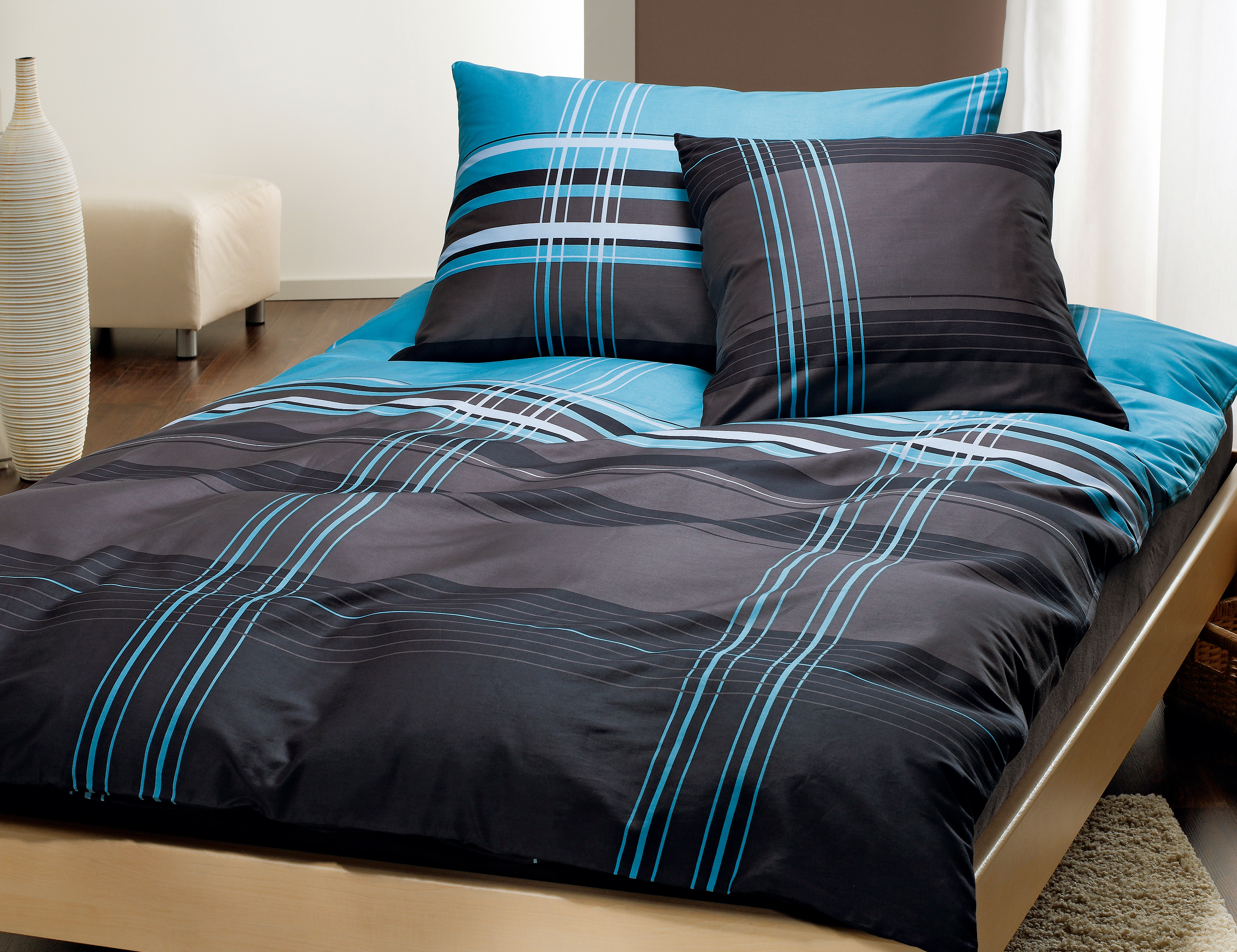 Schlafzimmer ideen blau: moderne kleine schlafzimmer mit ...