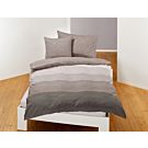 Bettwäsche mit breiten Querstreifen – Kissenbezug – 50x70 cm