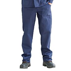 Pantalon coton marine