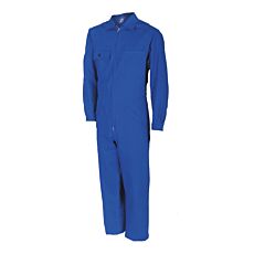 Combinaison en coton bleu roi