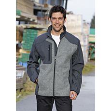 Wikland veste softshell avec fibre polaire laineuse