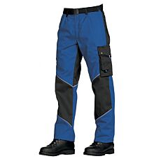 Achat Pantalon bleu de travail homme bugatti en coton pas cher - db