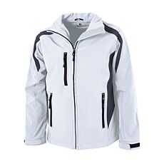 Softshell-Jacke weiss