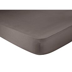 Satin-Fixleintuch aus gekämmter Baumwolle glänzend