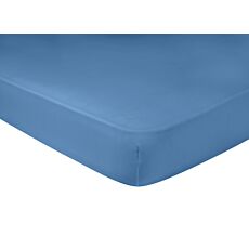 Bio-Fixleintuch-Jersey stahlblau
