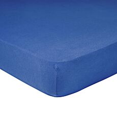 Draps-housses super-stretch bleu roi