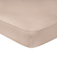 Draps-housses super-stretch taupe