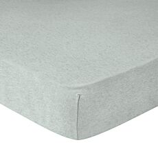 Jersey-Mélange Fixleintücher grün