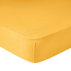 Drap-housse en jersey fin - jaune, 140–160x200 cm