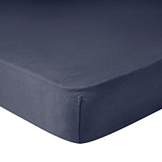Drap-housse en jersey fin - marine, 140–160x200 cm