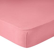 Drap-housse en jersey fin - vieux rose, 140–160x200 cm