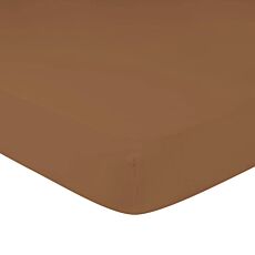 Drap-housse en jersey fin - brun cendré, 140–160x200 cm
