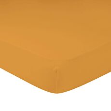 Drap-housse en jersey fin - curry, 140–160x200 cm