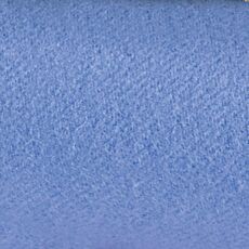 Drap de dessous uni en flanelle bleu