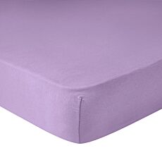 Drap-housse en éponge stretch lilas