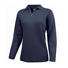 Sweat-shirt à fines côtes