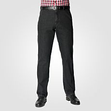 Jean Brühl à taille extensible, tissu élastique