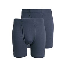 Short boxer avec élastique large à la taille