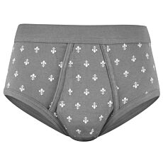 Slip - motifs fleurs de lys - lot de 3