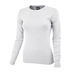 Rundhals-Shirt langarm