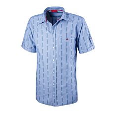 Hemd mit Edelweiss-Muster kurzarm