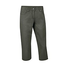 Pantalon 3/4 en coton 5 poches