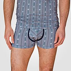 Caleçon aux motifs edelweiss ISA