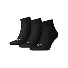 Socquettes Quarter PUMA unisexe, lot de 3