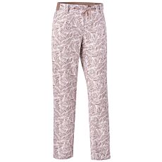 Damen Leinen-Hose mit Taschen mocca