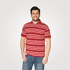 Gestreiftes Polo-Piqué-Shirt