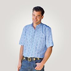Edelweisshemd Herren kurzarm