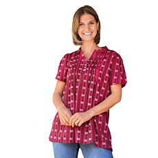 Kurzarm Edelweissbluse