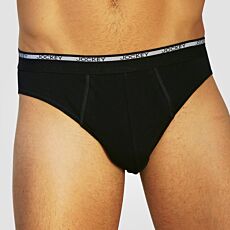 Jockey Herren Slip schwarz im DUO-Pack