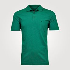 Polo Ragman pour hommes, à fines rayures