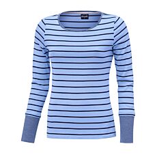 Shirt rayé à manches longues