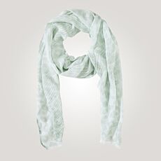 Schal mit Zupffransen